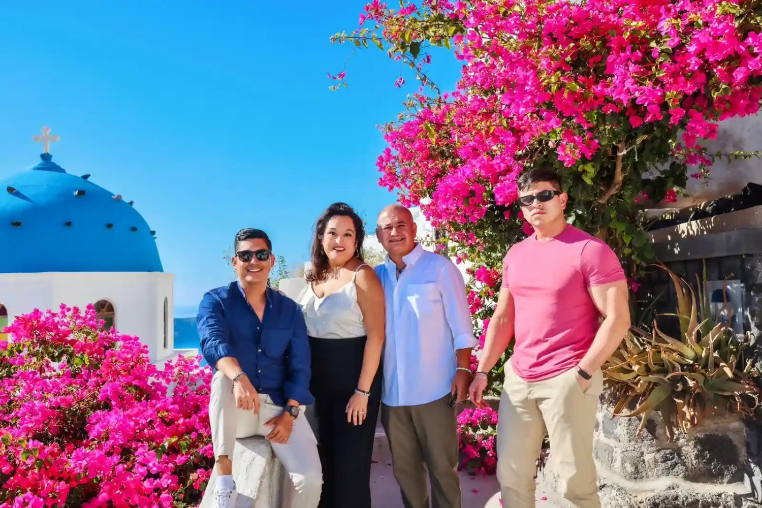 santorini family photoshoot