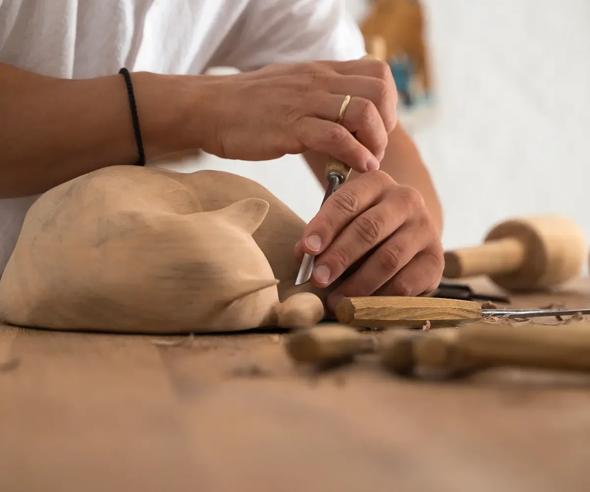Santorini Wood Carving Experience